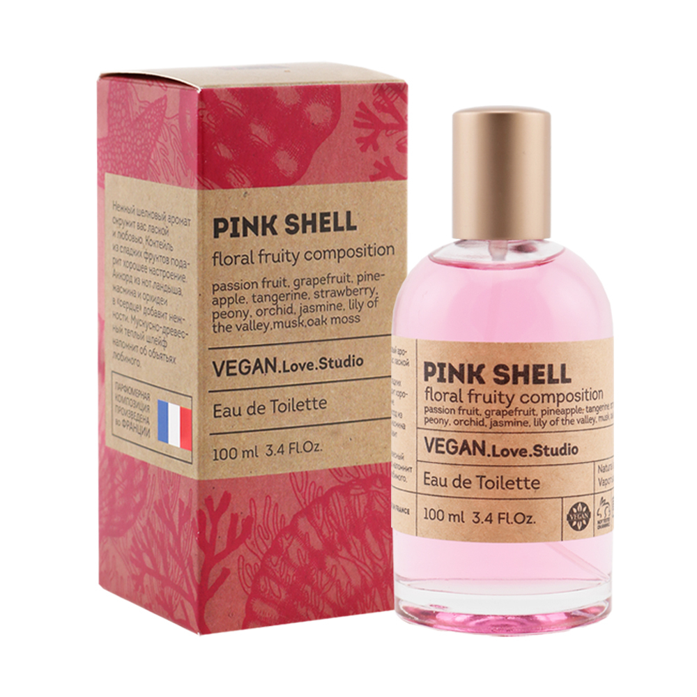 Вода туалетная Vegan Love Studio Pink Shell (Веган Лав Студио Пинк Шелл) - 100ml for women