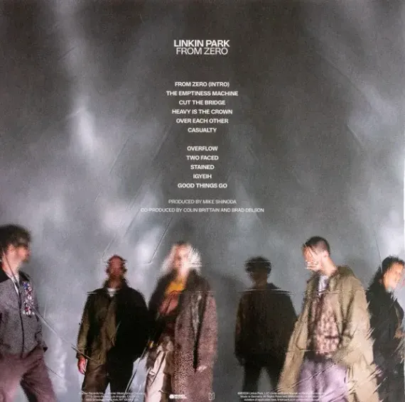 Linkin Park – From Zero (Coloured Transparent Petrol) LP