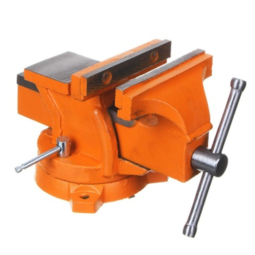 Тиски слесарные с поворотным механизмом 125мм Ермак (3шт/уп)