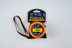 Рулетка BAUHOW 5мx25мм с фиксатором и магнитом