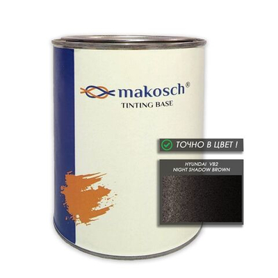 Автоэмаль makosch/HYUNDAI VB2, Базовая эмаль, коричневый, перламутр, 800мл.