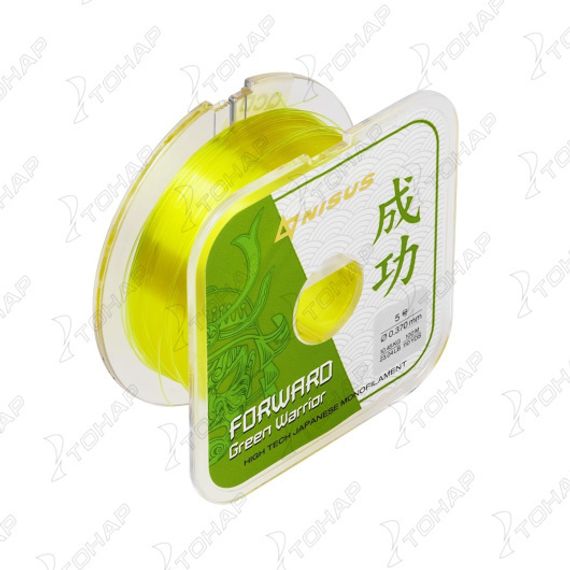 Леска FORWARD Green Warrior 0,370mm/100m Nylon (N-FGW-0370-100) Nisus