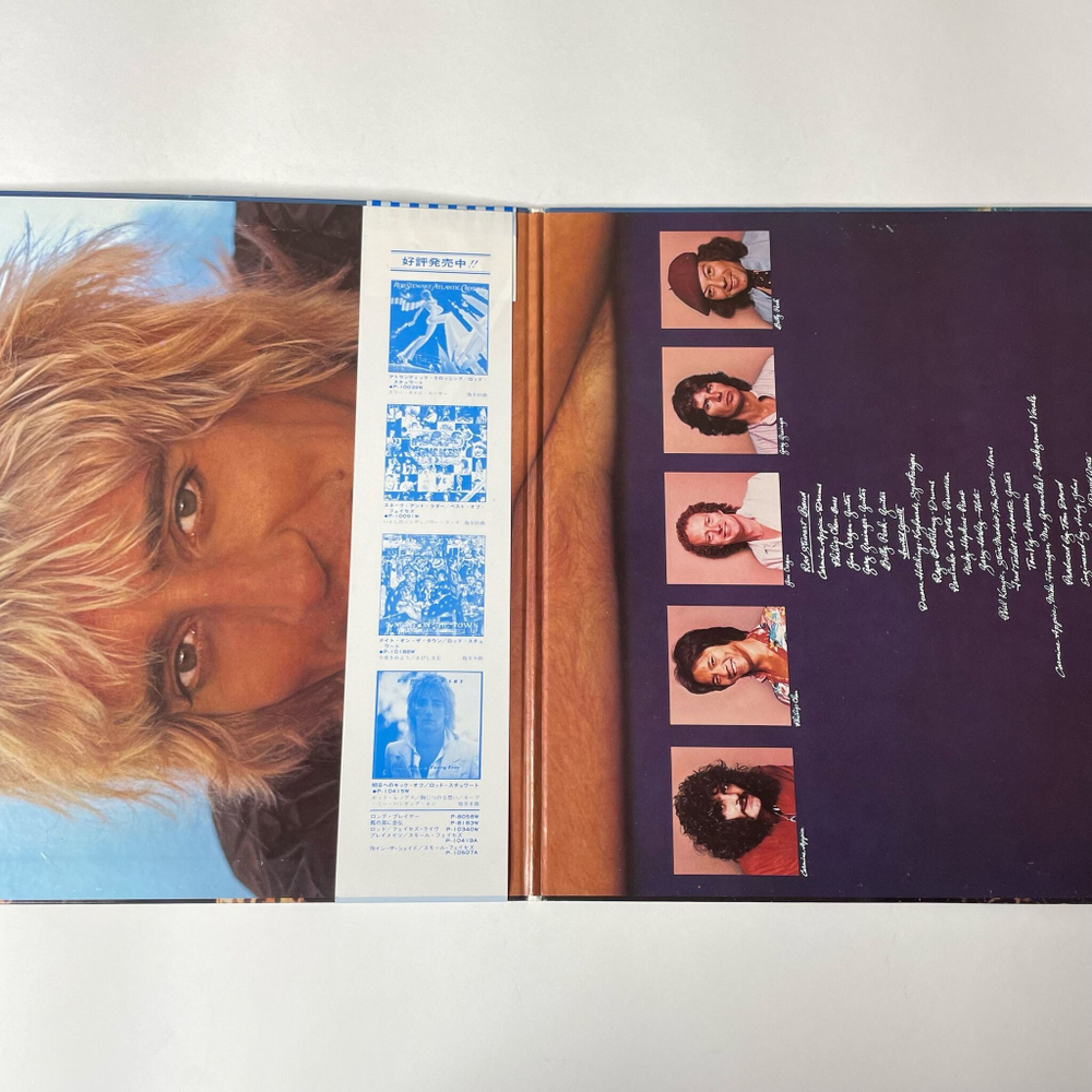 Винтажная виниловая пластинка LP Rod Stewart Blondes Have More Fun (Japan 1978) (Obi) Da Ya Think I'm Sexy?