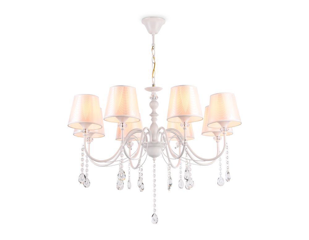 Ambrella Подвесная люстра с абажуром и хрусталем Modern TR4605