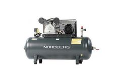 Компрессор поршневой с ременной передачей 380В, ресив. 270л, 690л/мин NORDBERG NCP300/690
