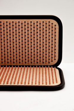 Доска садху Дерево инь-янь медные гвозди