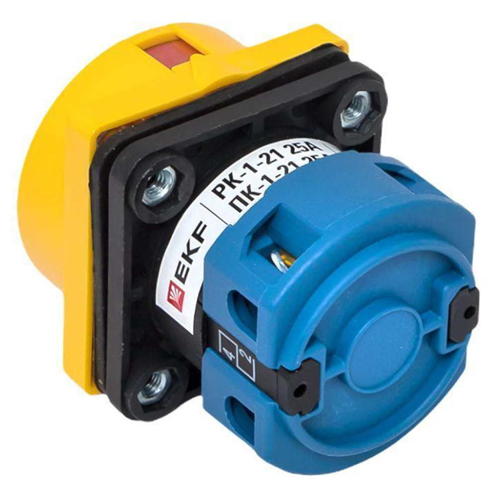 Переключатель кулачковый ПК-1-21 25А 1п "1-0-2" с блокировкой IP65 PROxima EKF pk-1-21-25-a65