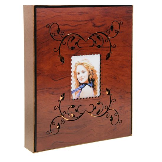 Фотоальбом на 120 фото 10х15 см "Узорный" 23х29х4 см