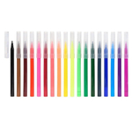 Фломастеры Basir, серия "Крокодил", разноцветные, набор 18 шт