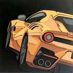 Феррари F12 TDF от Sam Craft - сборная объемная картина из дерева своими руками ferrari F12 TDF