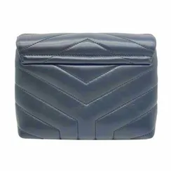 Сумка Saint Laurent Loulou Toy темно-серый