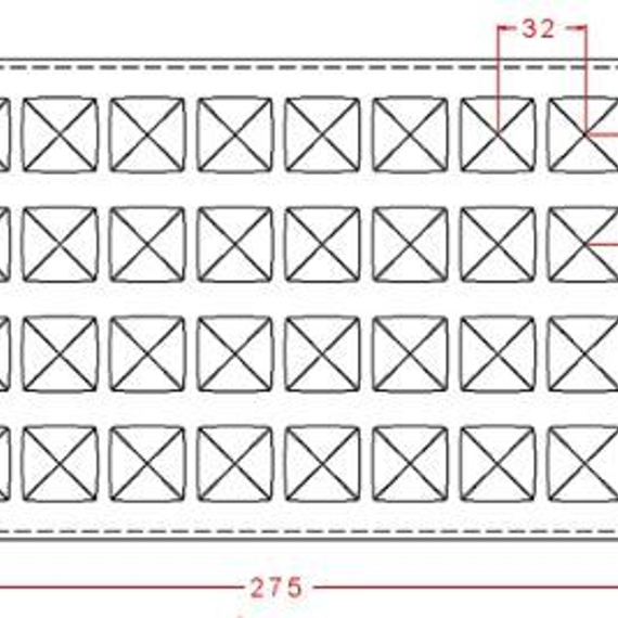 737 | Форма для шоколадных конфет &quot;Купол&quot; (275*175мм)