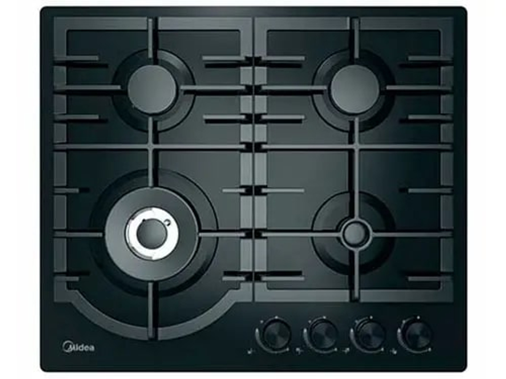 Поверхность варочная газ. Midea MG649TGB (черная)