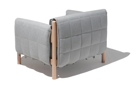 Кресло Hild серое