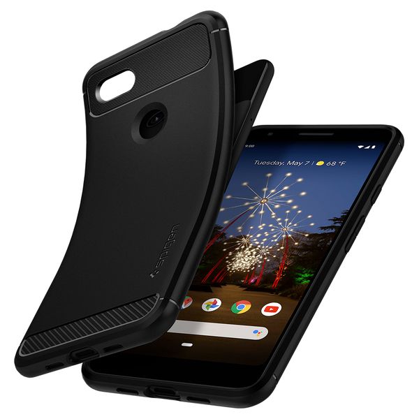 Чехол Spigen Rugged Armor для Google Pixel 3A (Black)