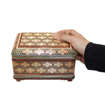 Шкатулка Хатам Кари 460 (khatam-kari) сувенир из Ирана в технике хатамкари