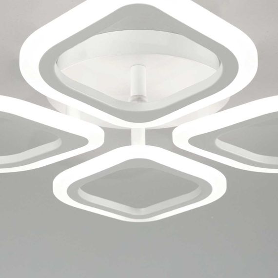 Потолочная светодиодная люстра Citilux Ромби CL236040R