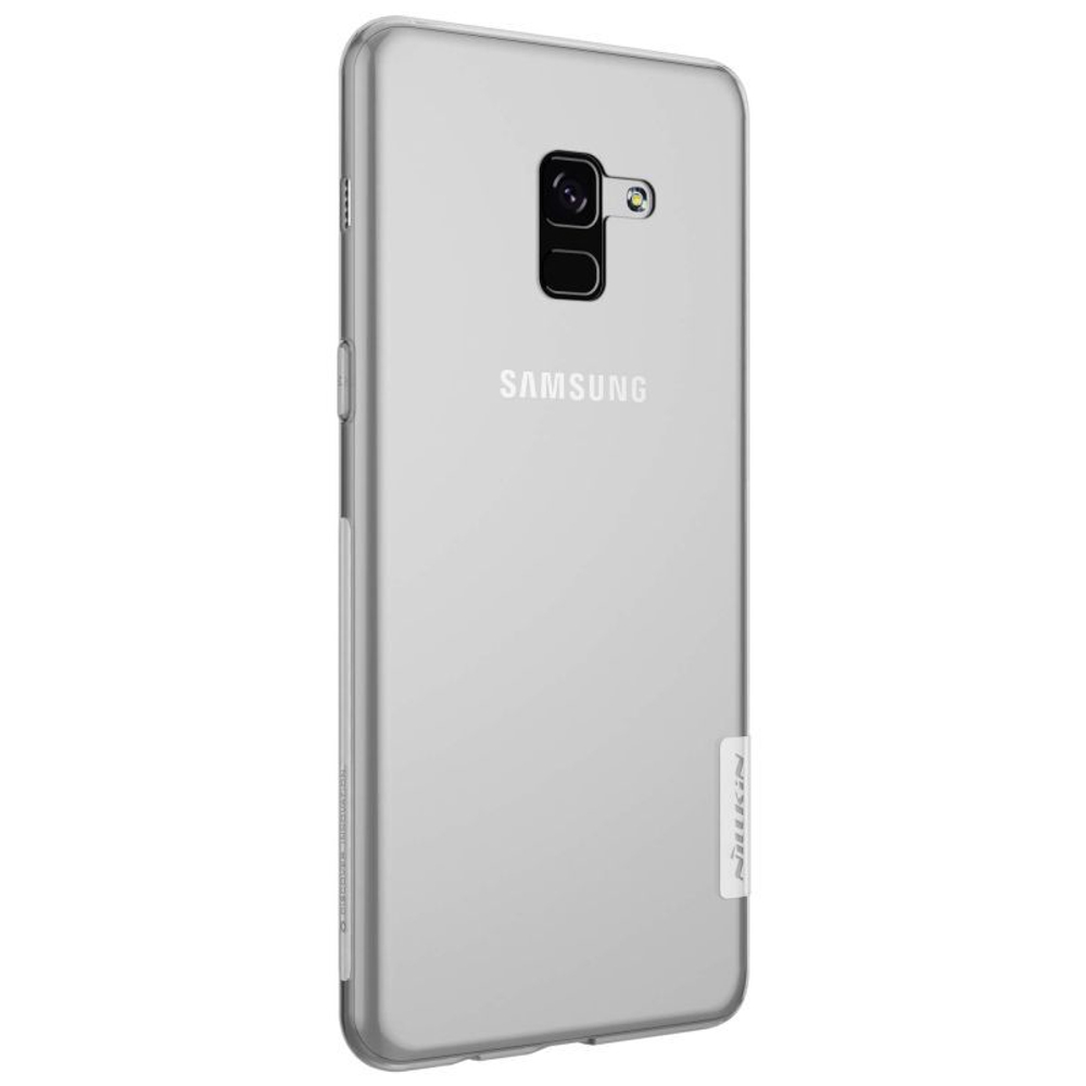 Прозрачный силиконовый чехол Nillkin Nature для Samsung Galaxy A8 Plus (2018)