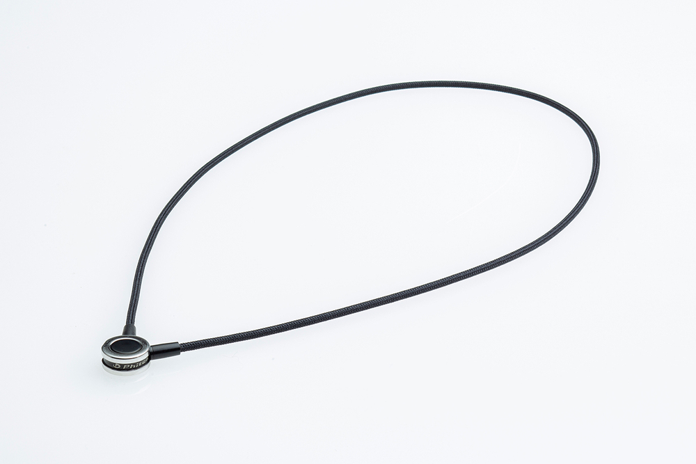 Ожерелье PHITEN NECKLACE METAX PUSH TYPE II черное