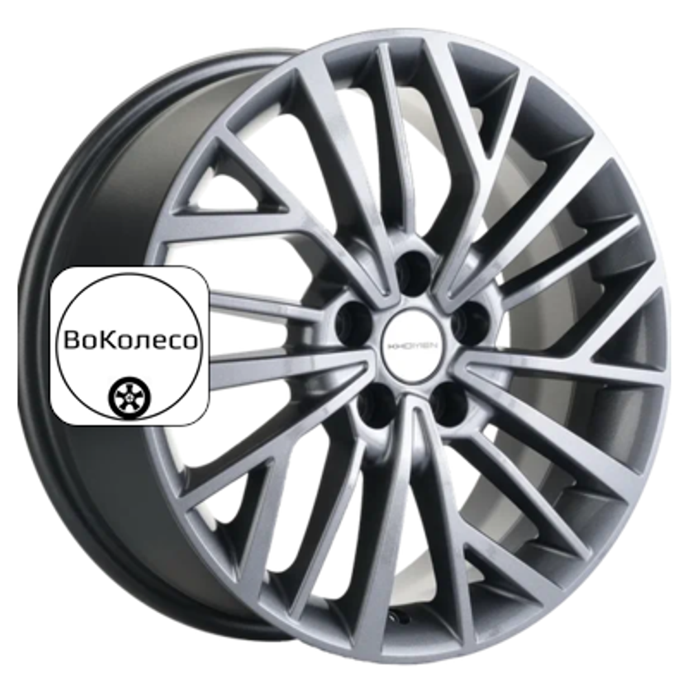 7x17/5x114,3 ET39 D60,1 KHW1717 (RAV4) Gray Khomen Wheels