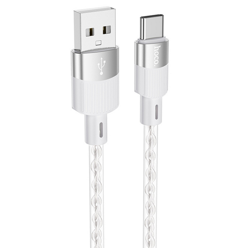 Кабель USB x Type-C -1.0м. Hoco.X99 (3A) огнестойкий