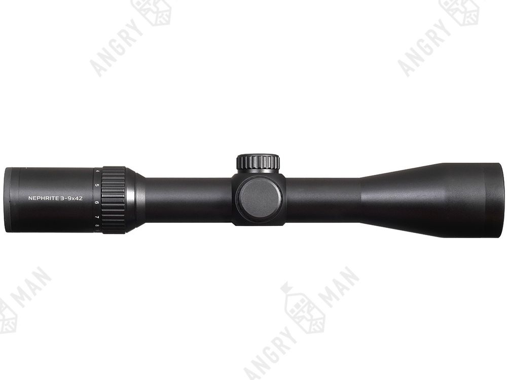 Прицел Nephrite 3-9x42, сетка 32, подсветка красная, 30мм, 1/4 МОА, 523г, Gaut