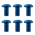 Болты винты синие для крепления тормозного диска (6 штук)