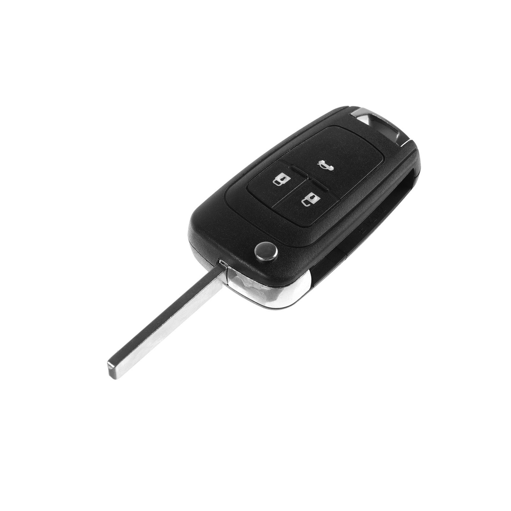 Корпус ключа, откидной для Opel, 3 кнопки Cartage