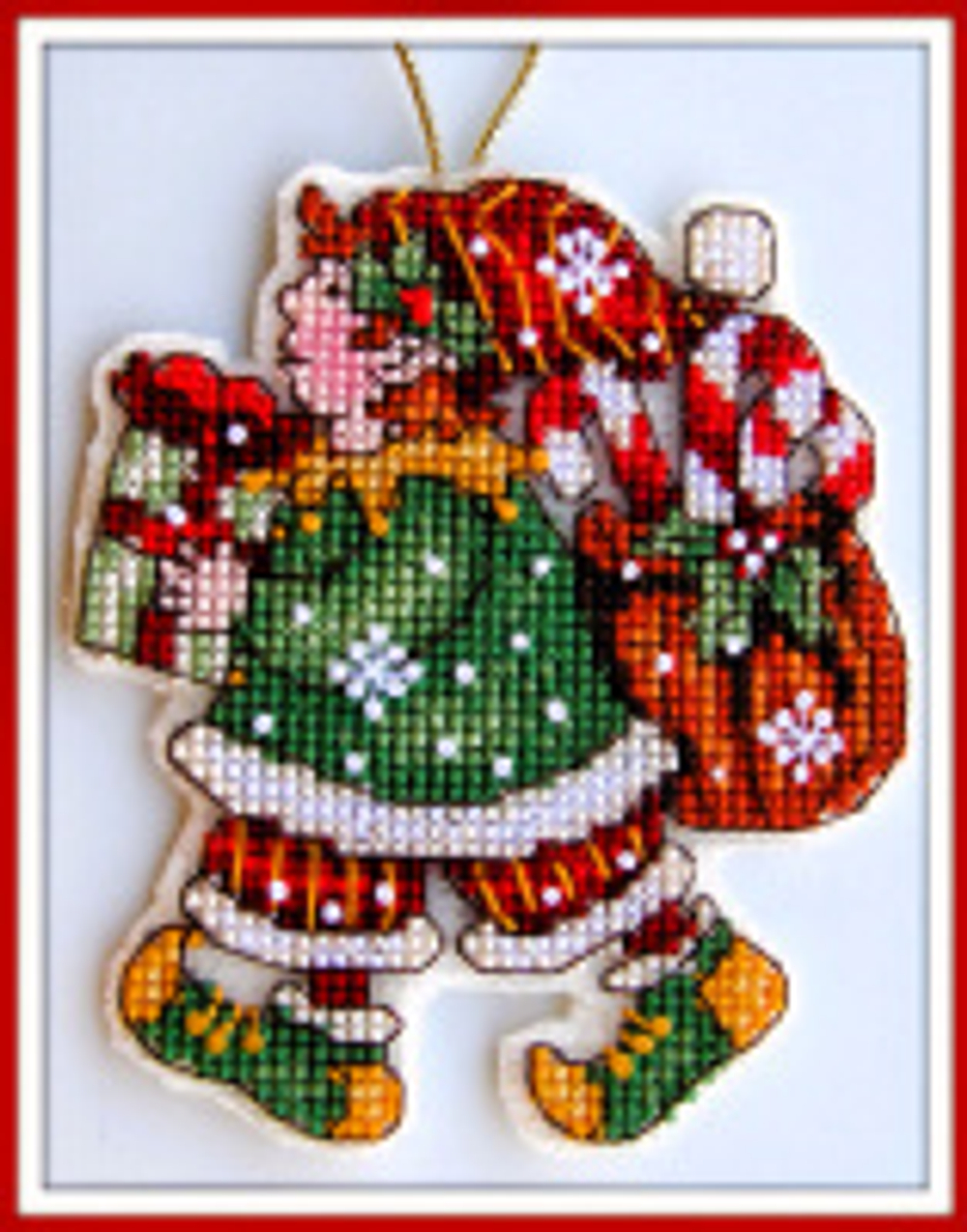 "Рождественский Эльф"-08913 вышивка
