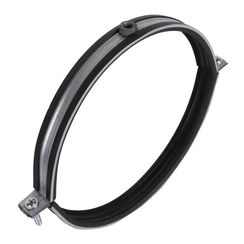 Хомут для воздуховода SHUFT с резиновым профилем 200мм (гайка)