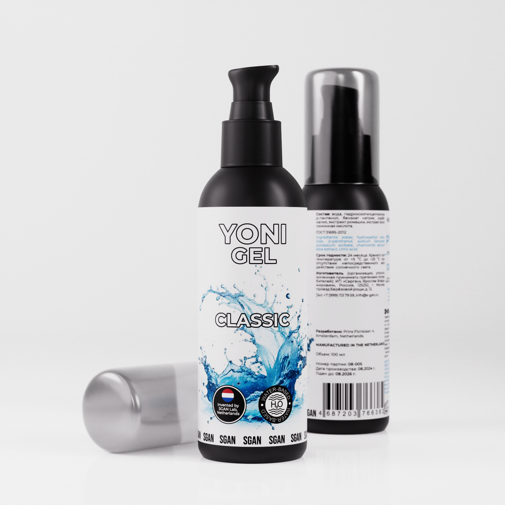 SGAN YONI GEL - Лубрикант на водной основе классический, 100 мл