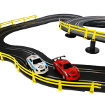 Автотрек на бат. +2машины, коробка 6612-B