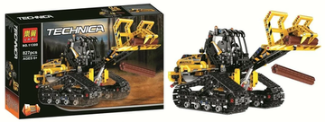 Конструктор Гусеничный Экскаватор 2в1 827 деталей
