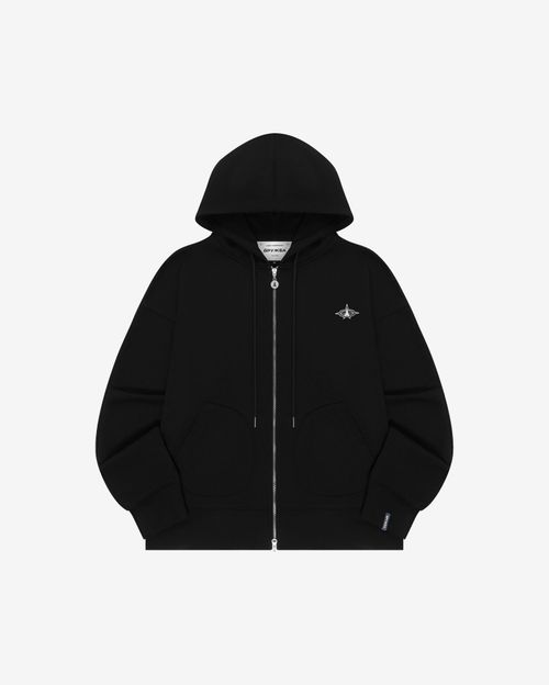 Худи Дружба Zip Стрела черное
