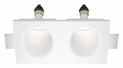 Встраиваемый светильник Maytoni Gyps Modern DL002-WW-02-W