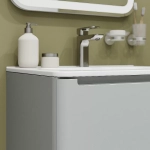 Тумба с раковиной Iddis Edifice 60 EDI60L0i95K светло-серая