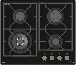 Газовая стеклянная варочная панель Korting HGG 6987 CTN FLC