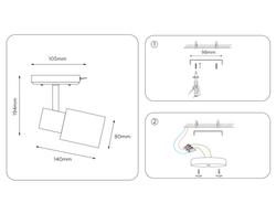 Ambrella Накладной спот с выключателем Traditional TR3967