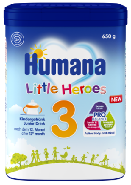 Напиток молочный Humana 3 с 12 месяцев 650г