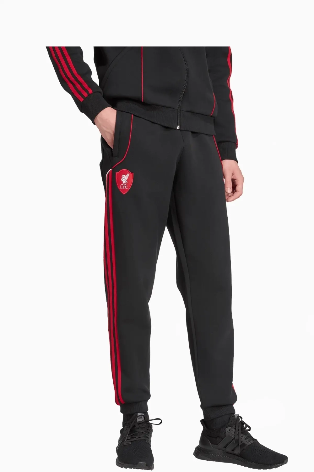 Штаны adidas Liverpool FC 25/26 Urban Purist Track - черный