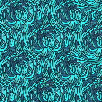 Seamless pattern of flowers.