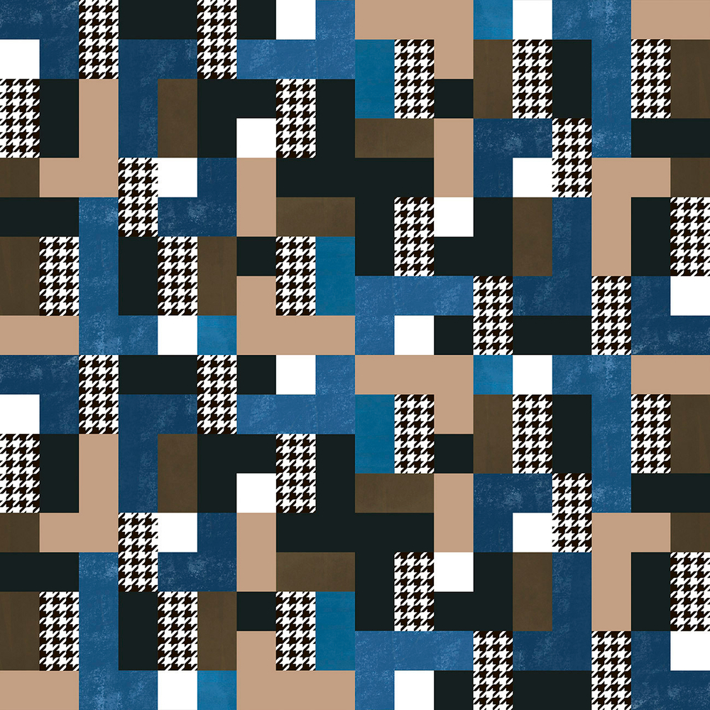 Дизайнерские обои Wall Street Puzzle