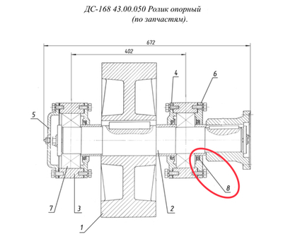 Манжета 2,2-110×135-1