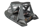 Тент трансформер КОМБИ Yachtman 320 НДНД (графит/черный)