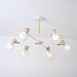 Потолочная Люстра Corf B3 White 6 Lamps By Imperiumloft