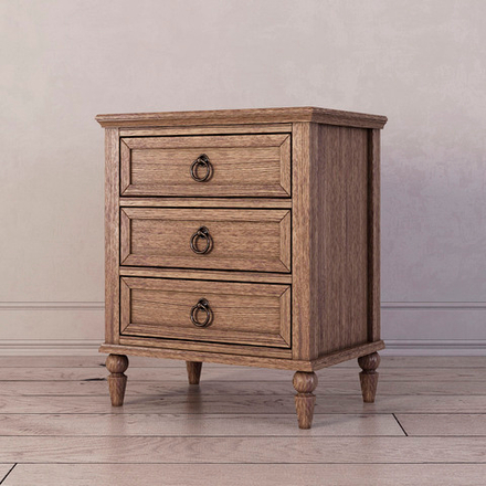 Тумба прикроватная с 3-я ящиками Vilton