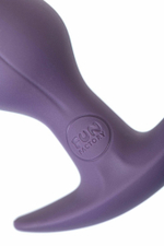 Фиоелетовый анальный стимулятор Bootie Fem - 8,5 см. (Цвет: фиолетовый)