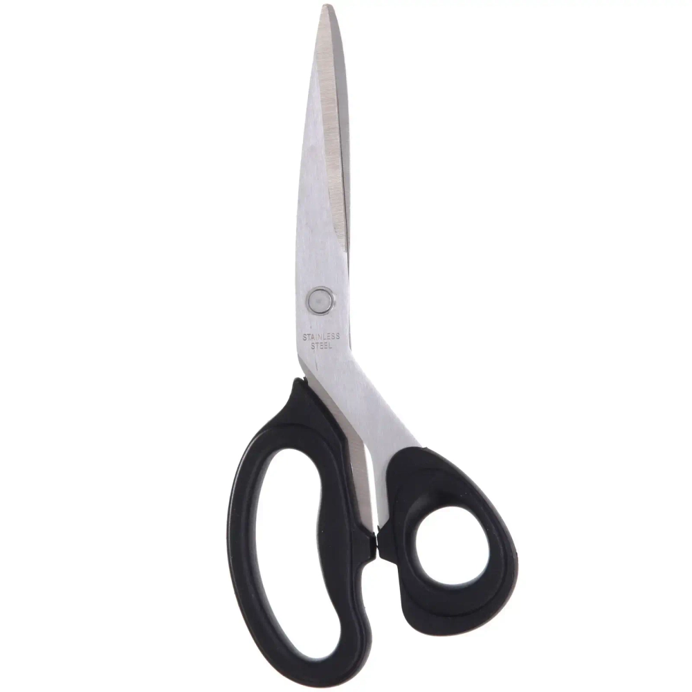 Ножницы универсальные бытовые «VOSTOK MARKET», цвет чёрный 20*8см (блистер Селфи)