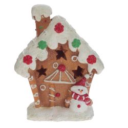 GAEM Фигурка декоративная с подсветкой "Домик"(LR44x2), L11,5 W6 H15 см