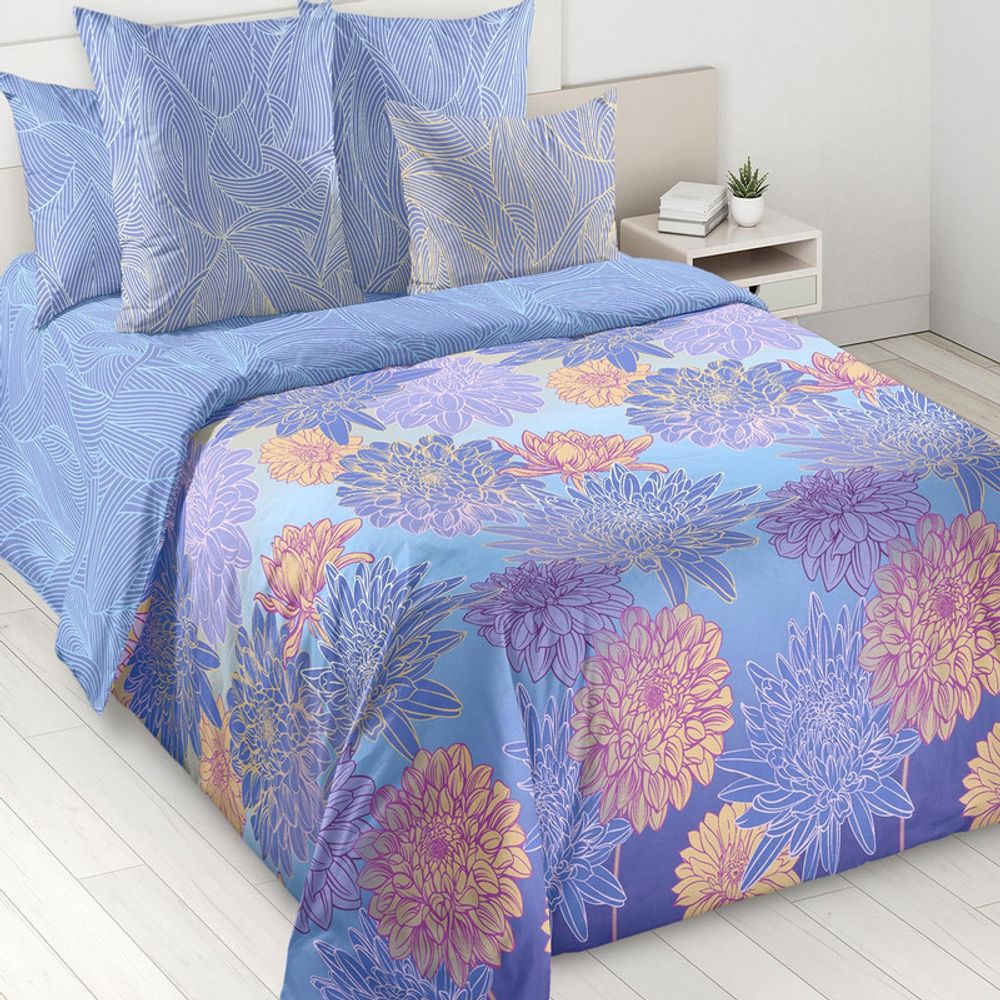 Комплект постельного белья "ВЛ. АУРА", перкаль, 100% хлопок. Комплект постельного белья "ВЛ. АУРА", перкаль, 100% хлопок.